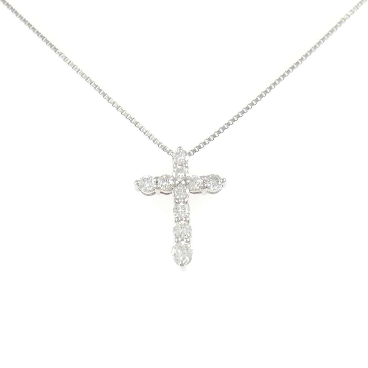 PT900/PT850 ダイヤモンド ネックレス 0.52CT