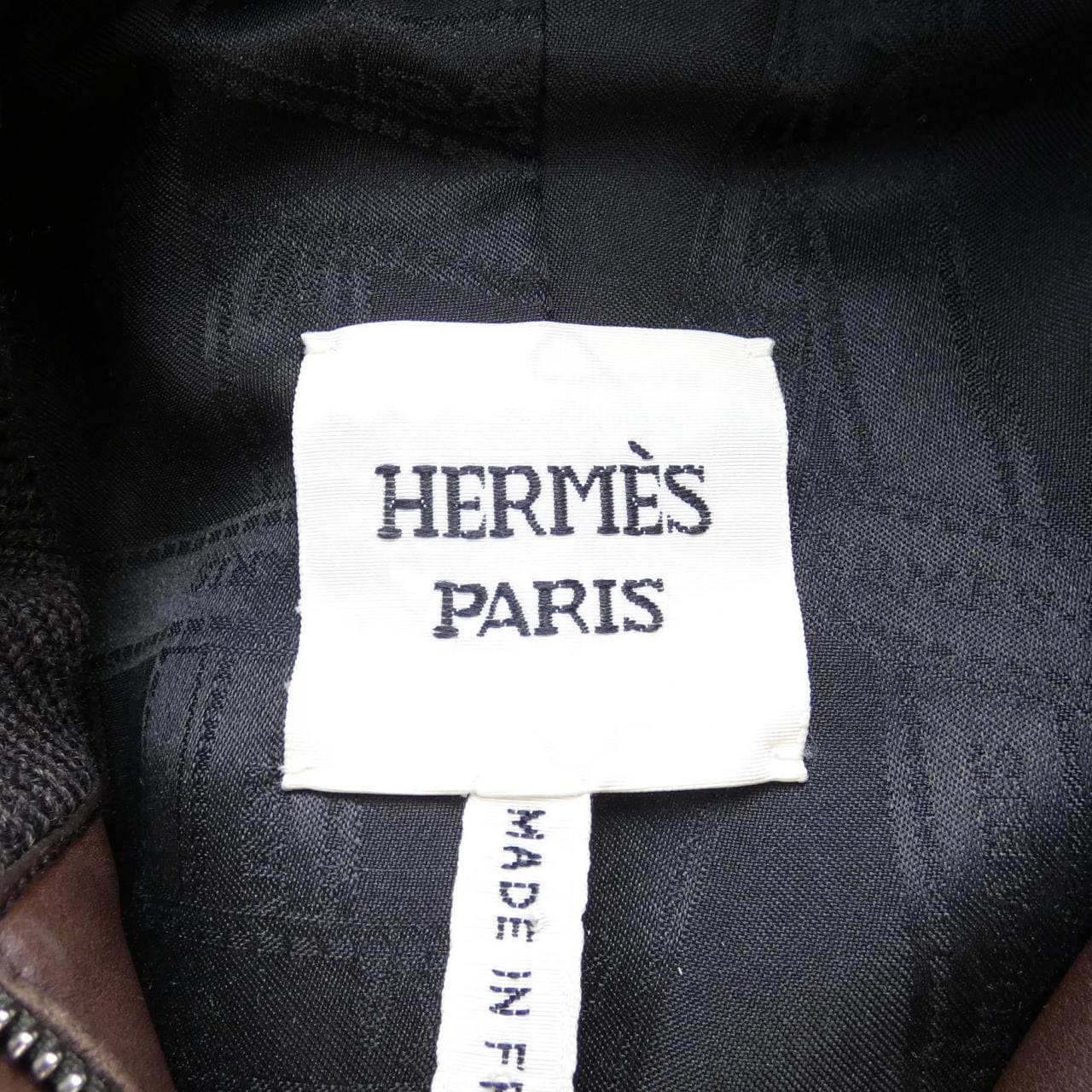 HERMES HERMES Leather Jacket