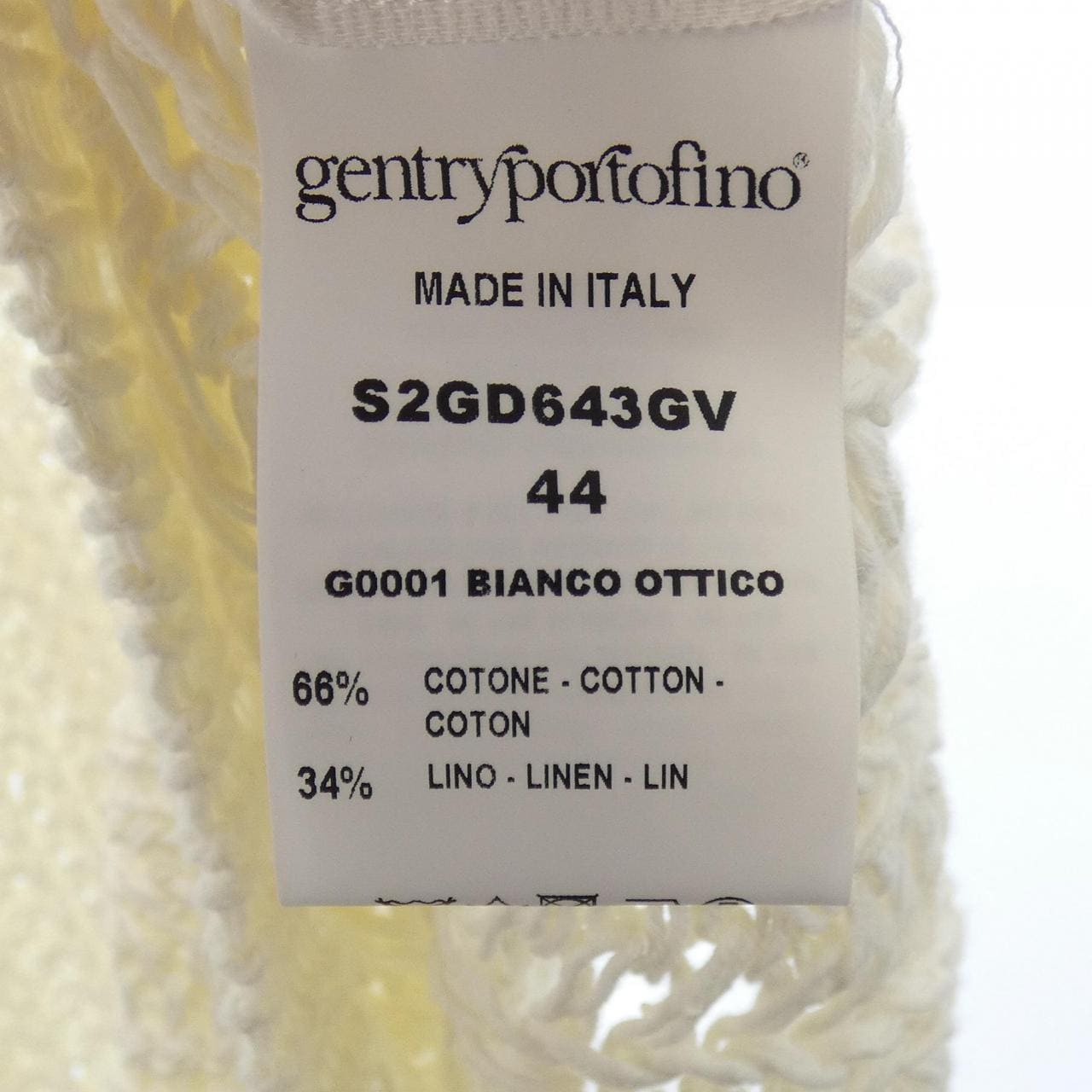 ジェントリーポルトフィーノ gentry portofino S2GD643GV ニット