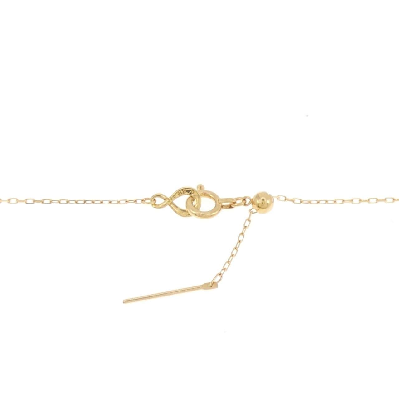 K18YG ダイヤモンド ネックレス 0.06CT