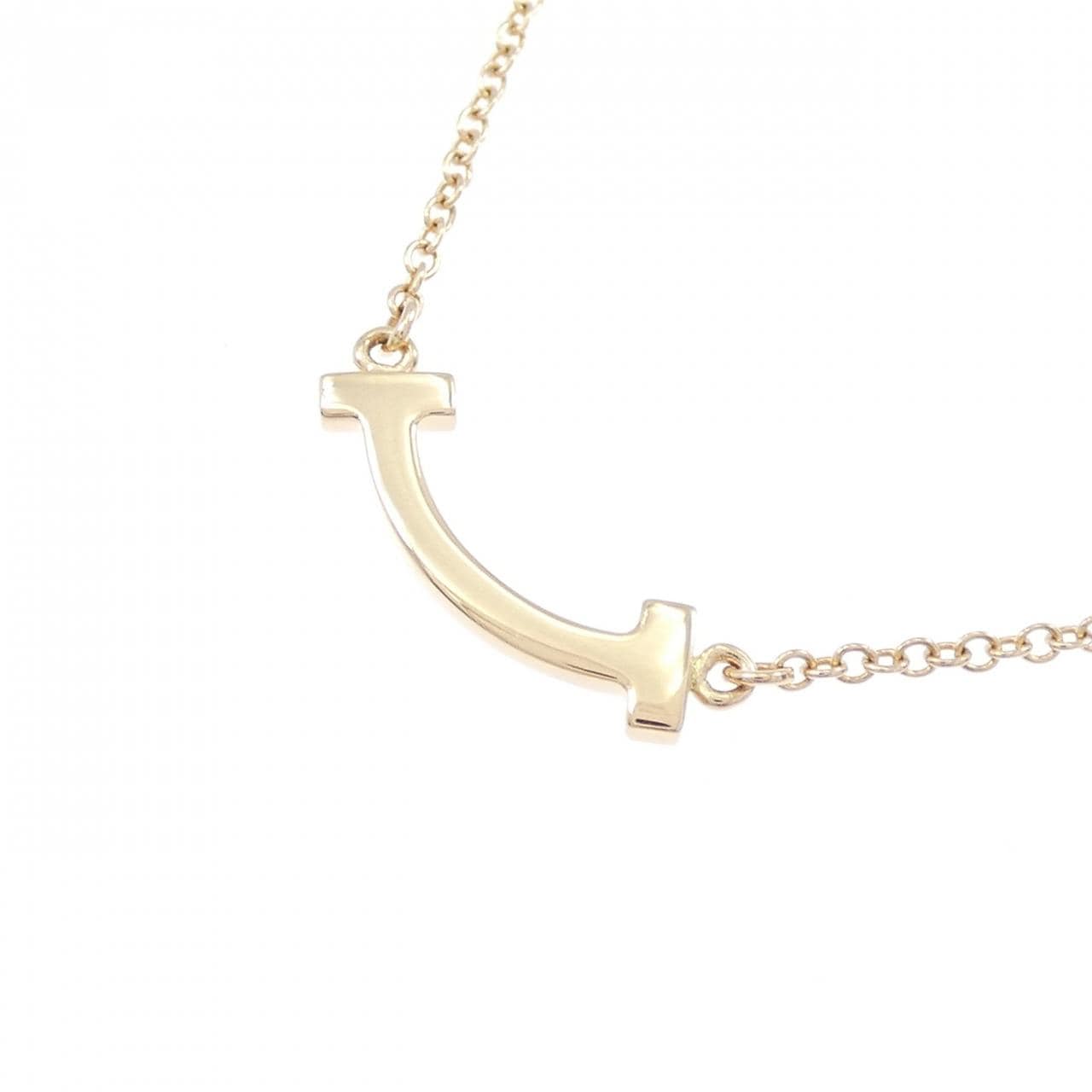 ティファニー Tスマイル ミニ ネックレス