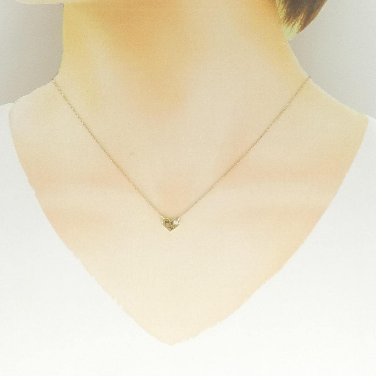 エテ ダイヤモンド ネックレス 0.01CT