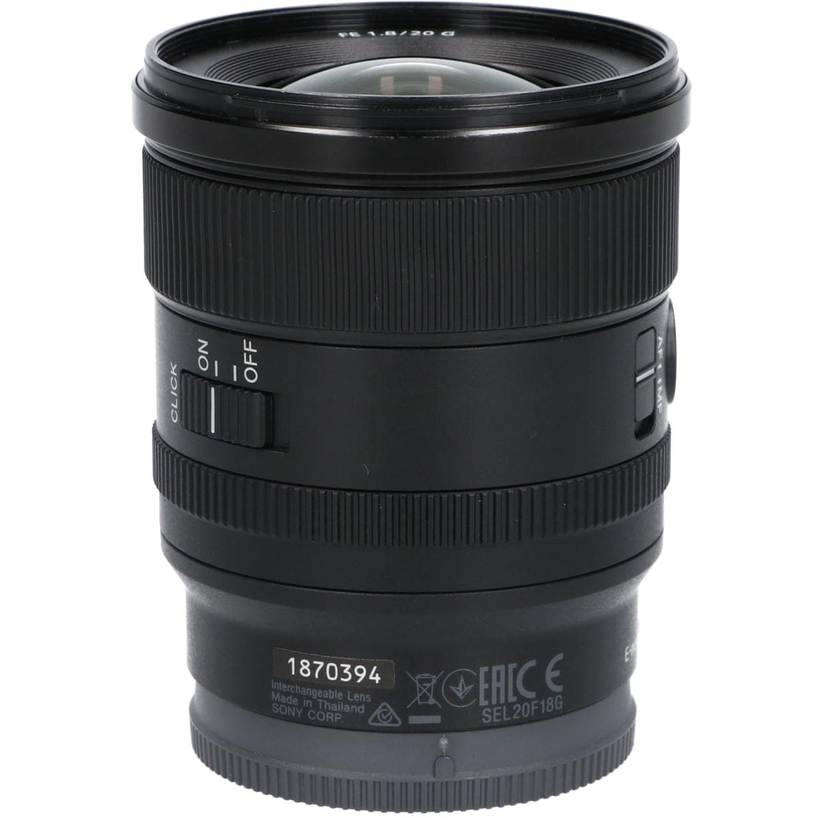 FE20mm F1.8G(SEL20F18G)