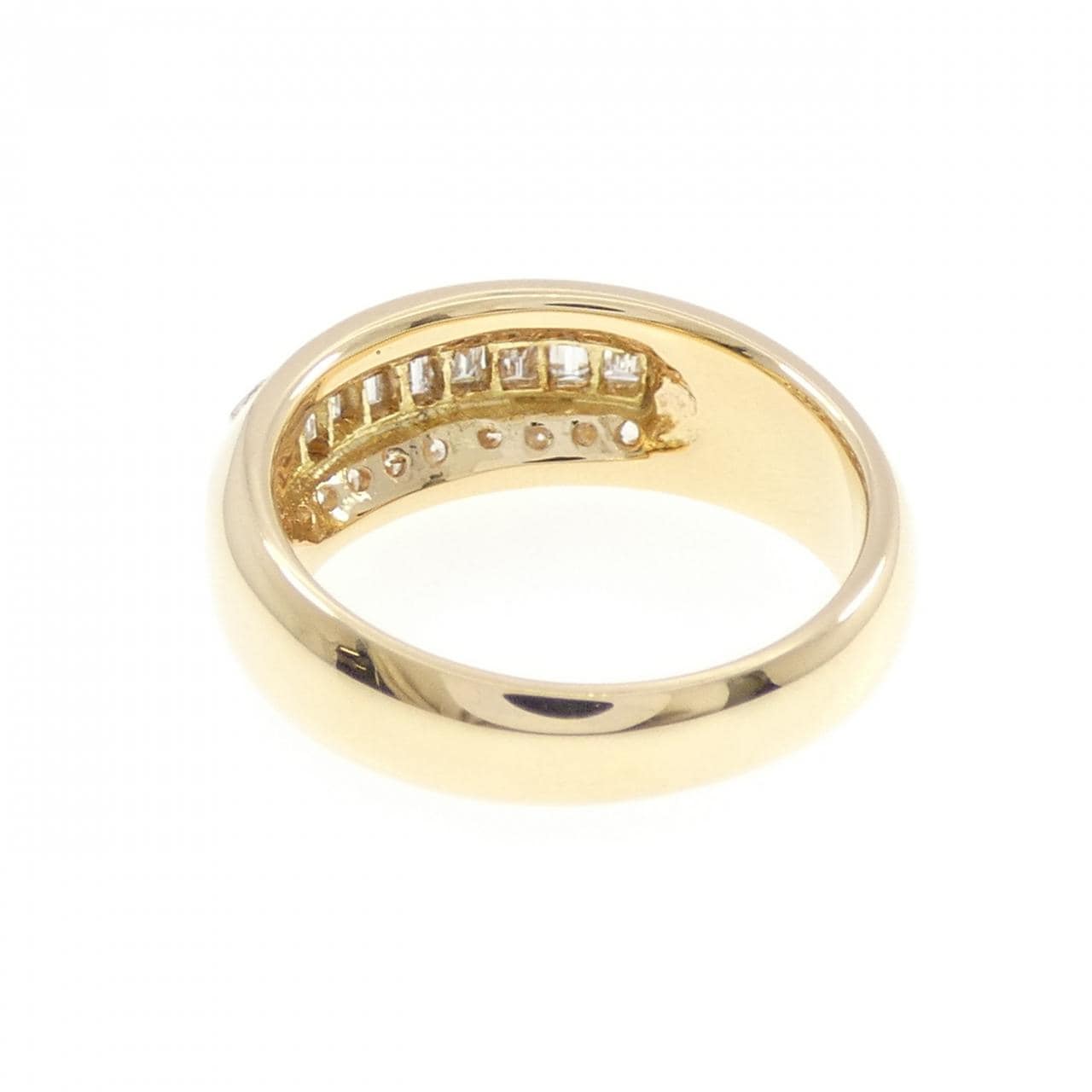 K18YG ダイヤモンド リング 0.62CT
