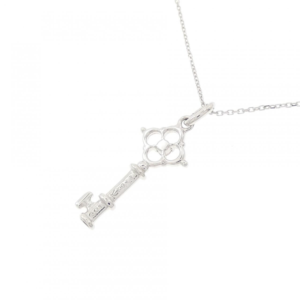 クミキョク キー ダイヤモンド ネックレス 0.01CT