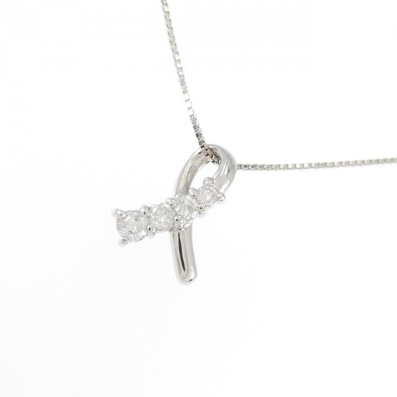 PT900/PT850 ダイヤモンド ネックレス 0.17CT