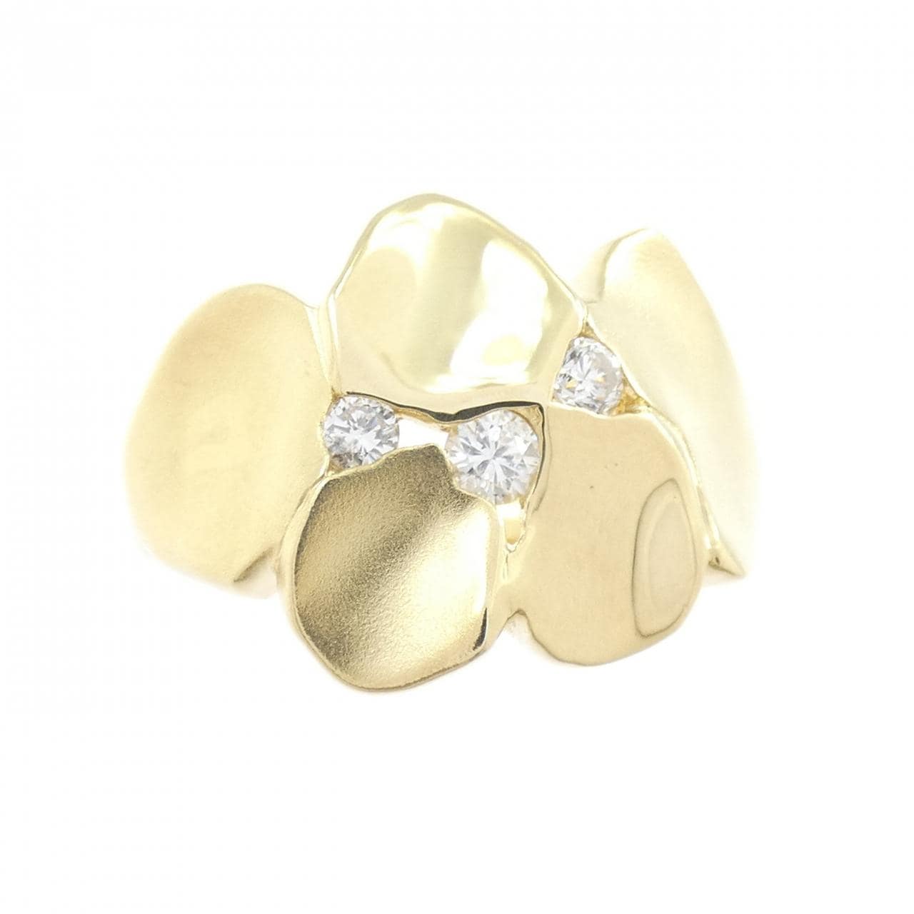 K18YG ダイヤモンド リング 0.20CT