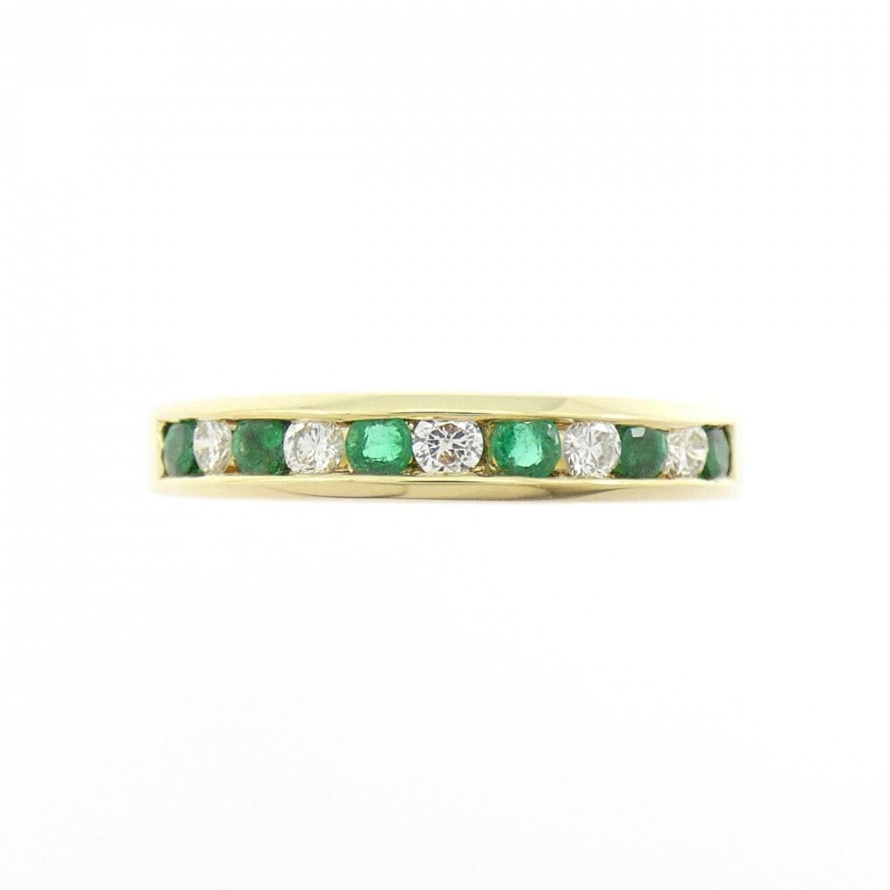 ティファニー ハーフサークル チャネルセッティング リング