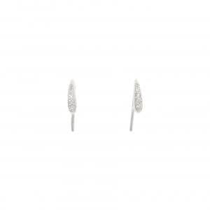 PT950 ダイヤモンド ピアス 0.06CT