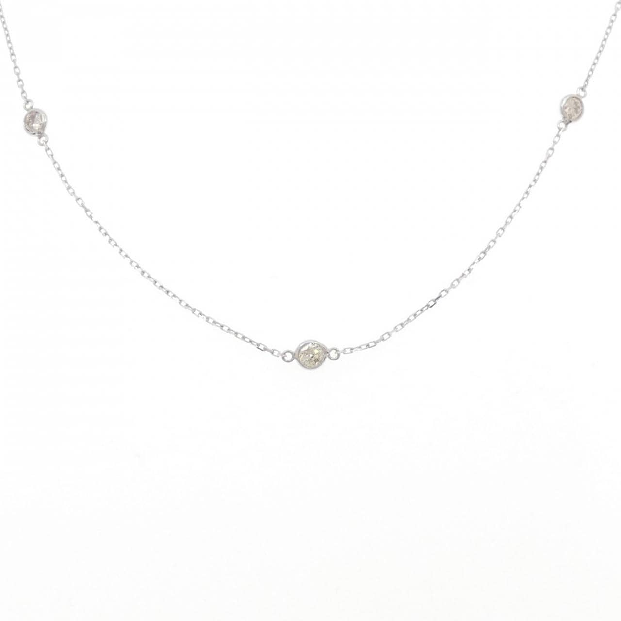 PT850 ダイヤモンド ネックレス 1.00CT