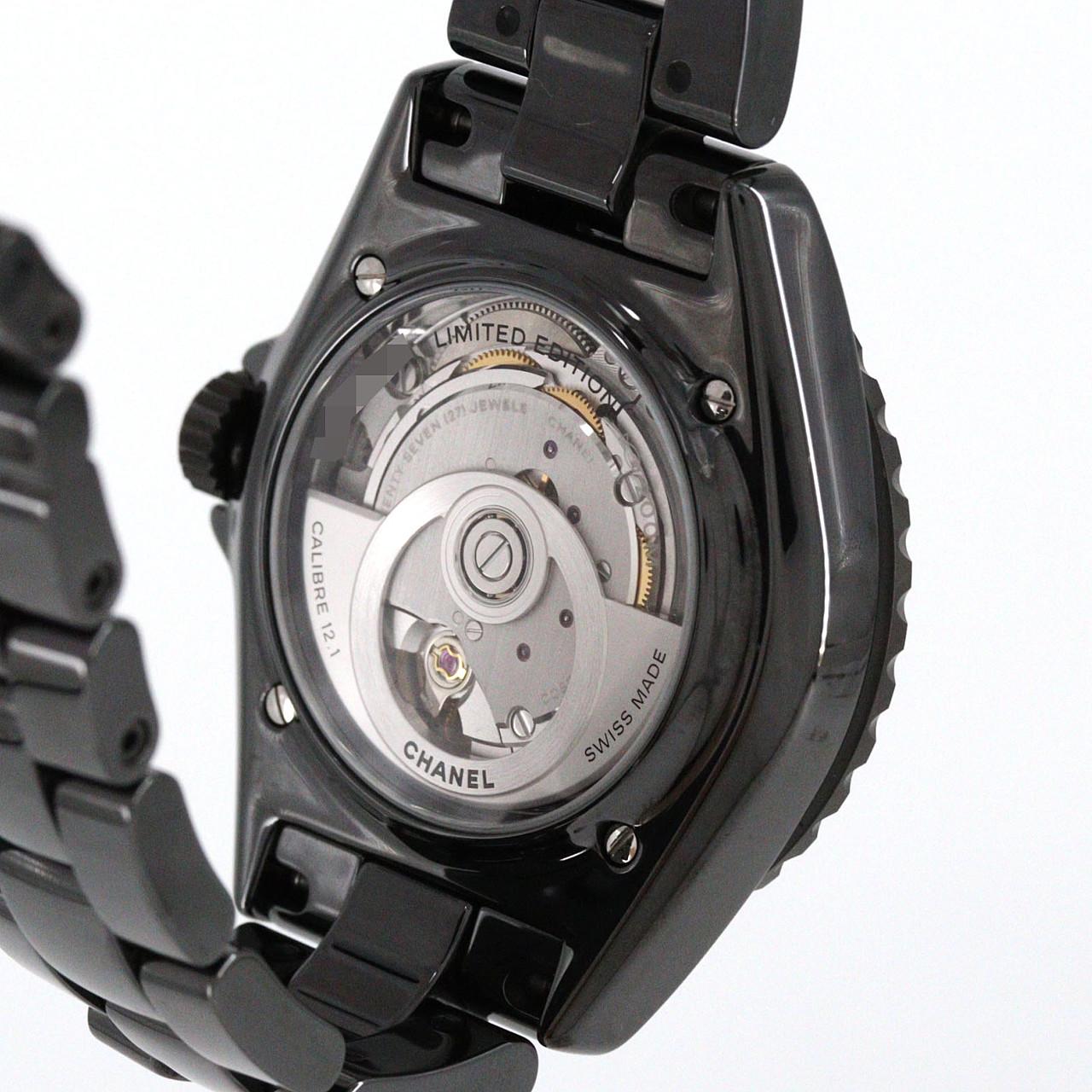 【ノーメンテナンス還元価格】シャネル J12ウォンテッド ドゥ シャネル 38mmセラミック LIMITED H7418 セラミック 自動巻