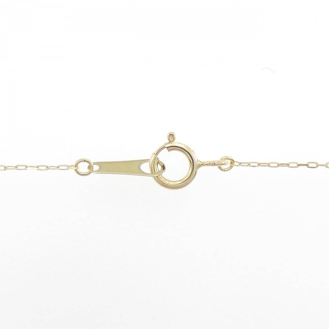 【リメイク】K18YG ダイヤモンド ネックレス 0.10CT