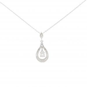 PT900/PT850 ダイヤモンド ネックレス 0.21CT
