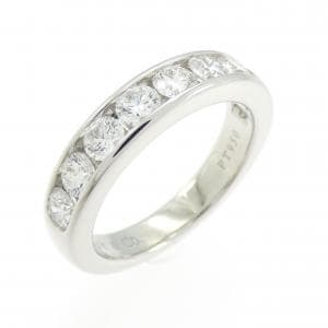 ティファニー ハーフサークル チャネルセッティング リング