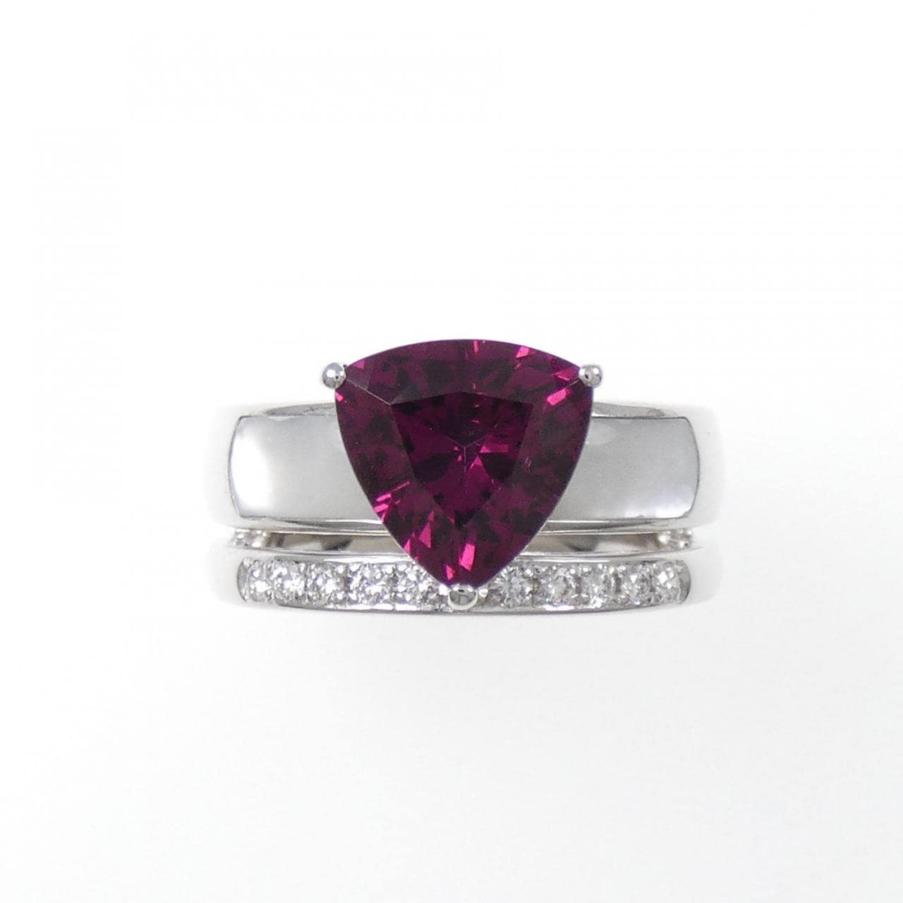 タサキ ガーネット リング 3.23CT