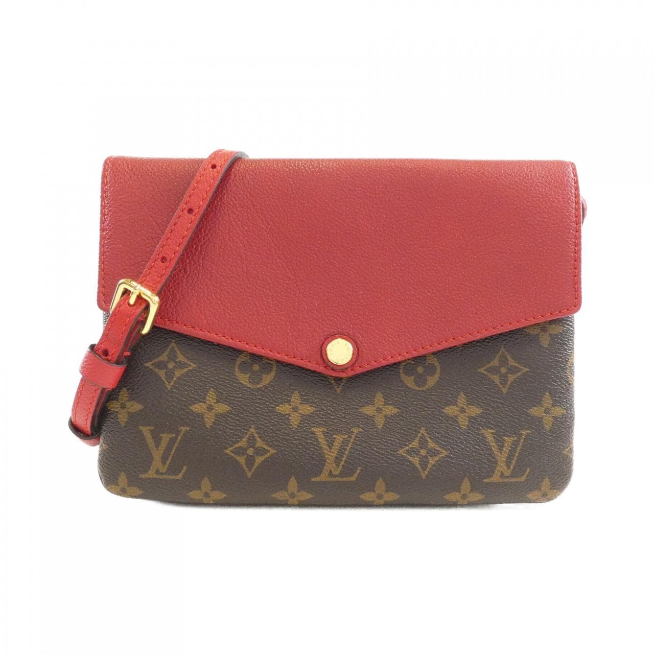 ルイヴィトン モノグラム トワイス M50184 ショルダーバッグ