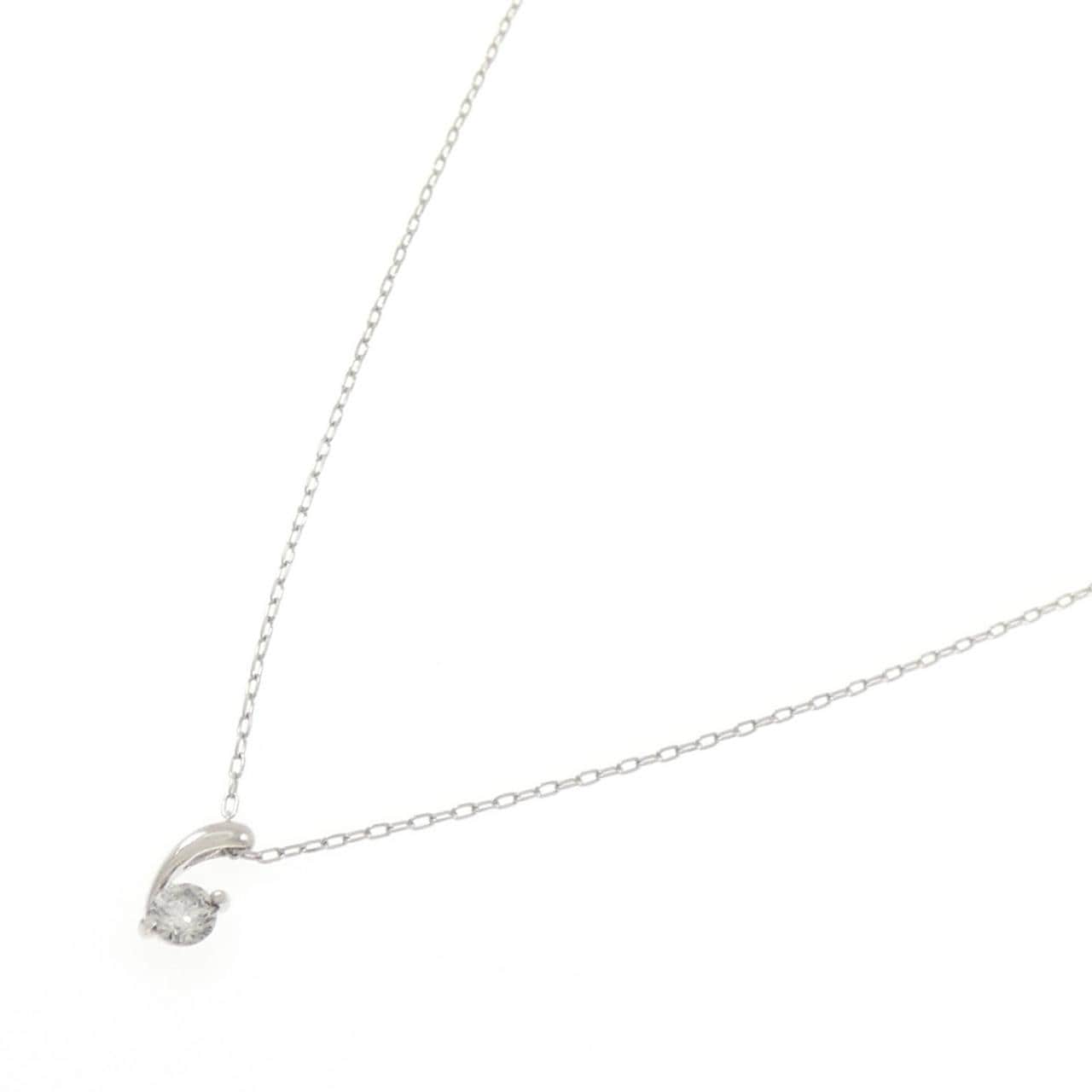 PT900/PT850 ダイヤモンド ネックレス 0.21CT