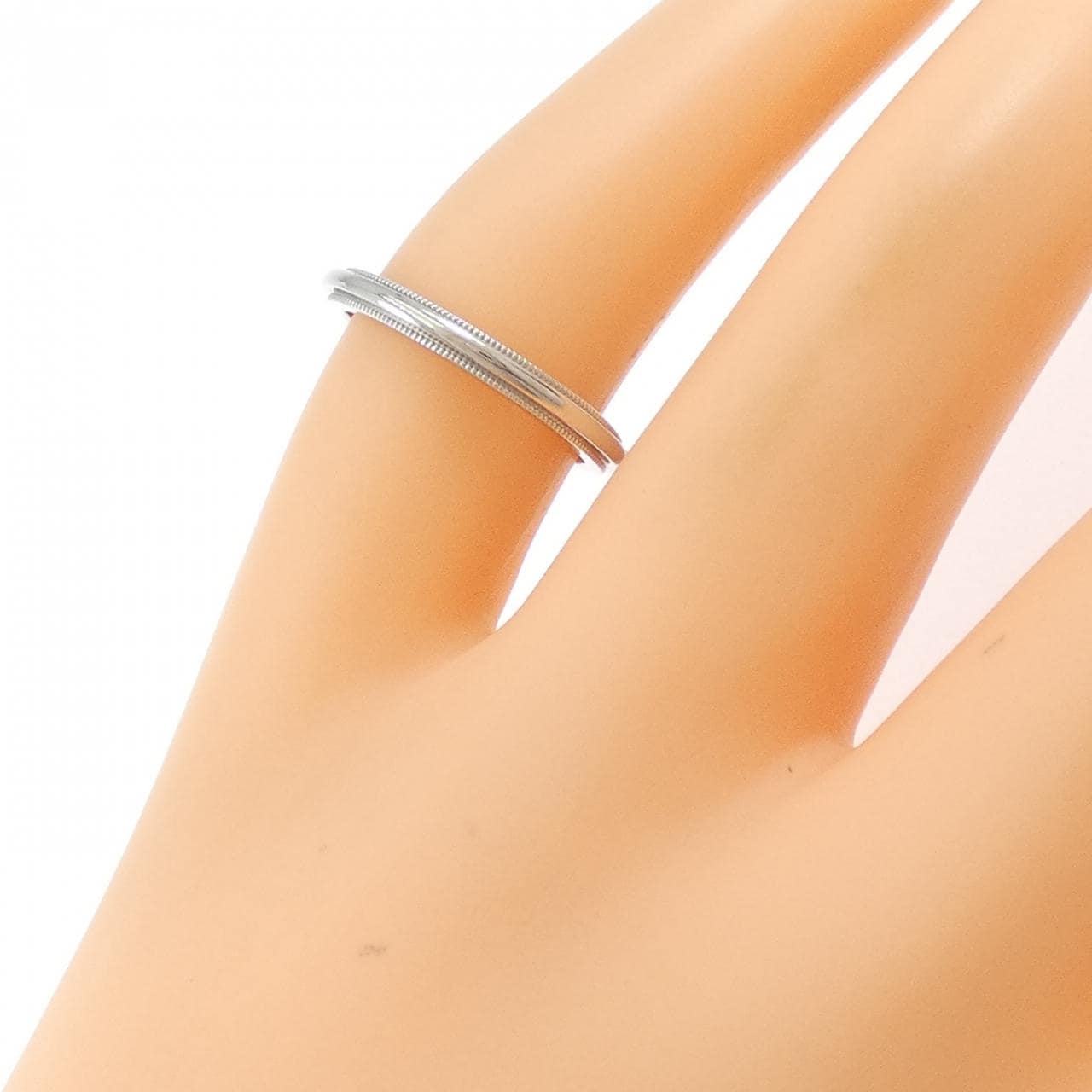 ティファニー ミルグレイン リング