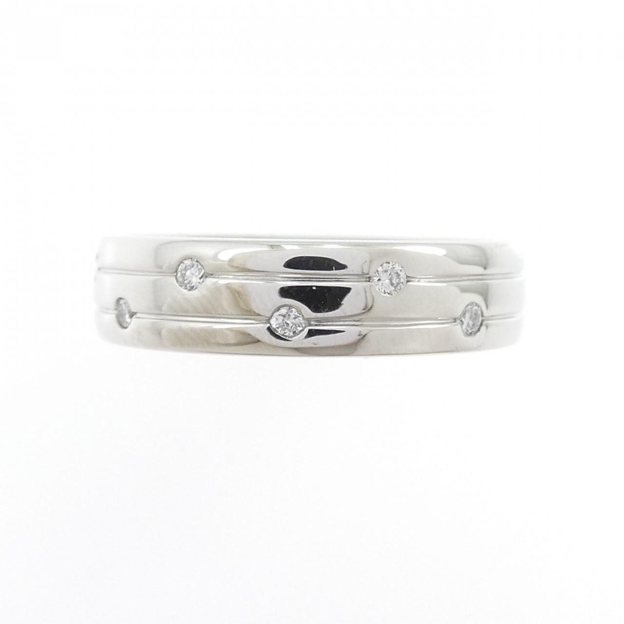 PT950 ダイヤモンド リング 0.12CT