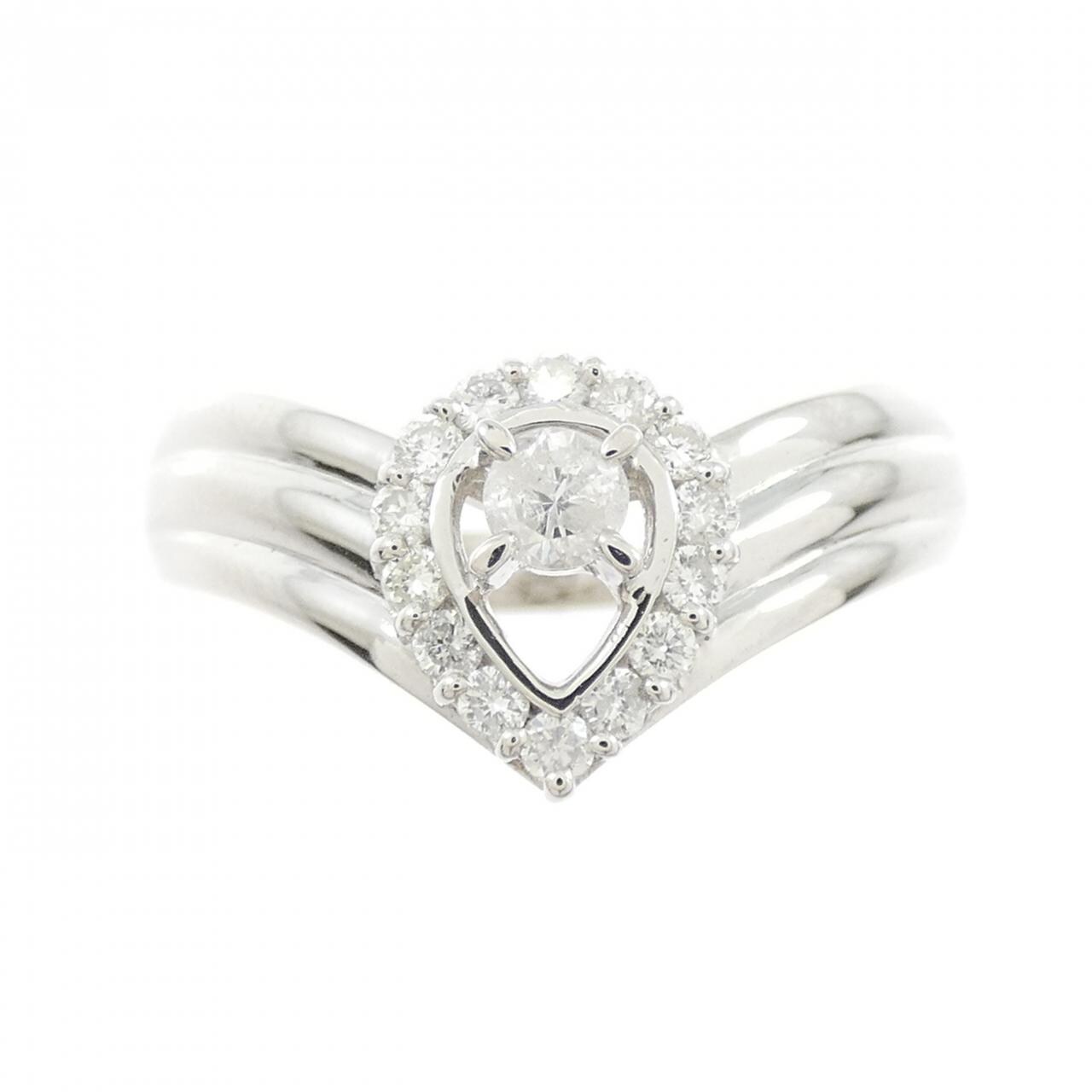 PT900 ダイヤモンド リング 0.30CT