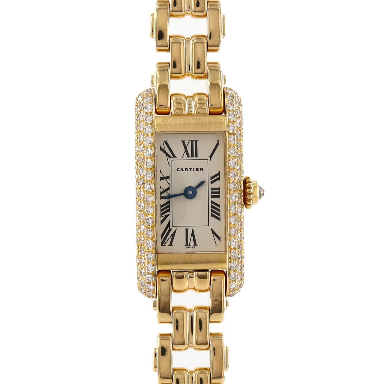 タンクアロンジェ K18 YG レザー | CARTIER | LE MIRAIS
