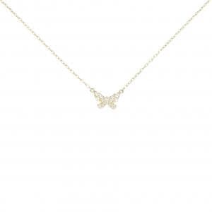 アーカー ダイヤモンド バタフライ ネックレス 0.06CT