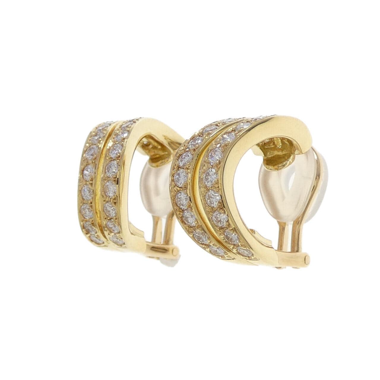 ミキモト ダイヤモンド イヤリング 1.08CT