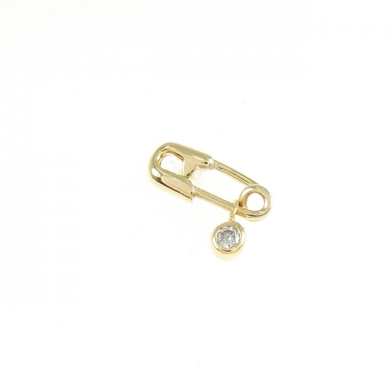 ドレス ア ドレス ダイヤモンド ピアス 片耳