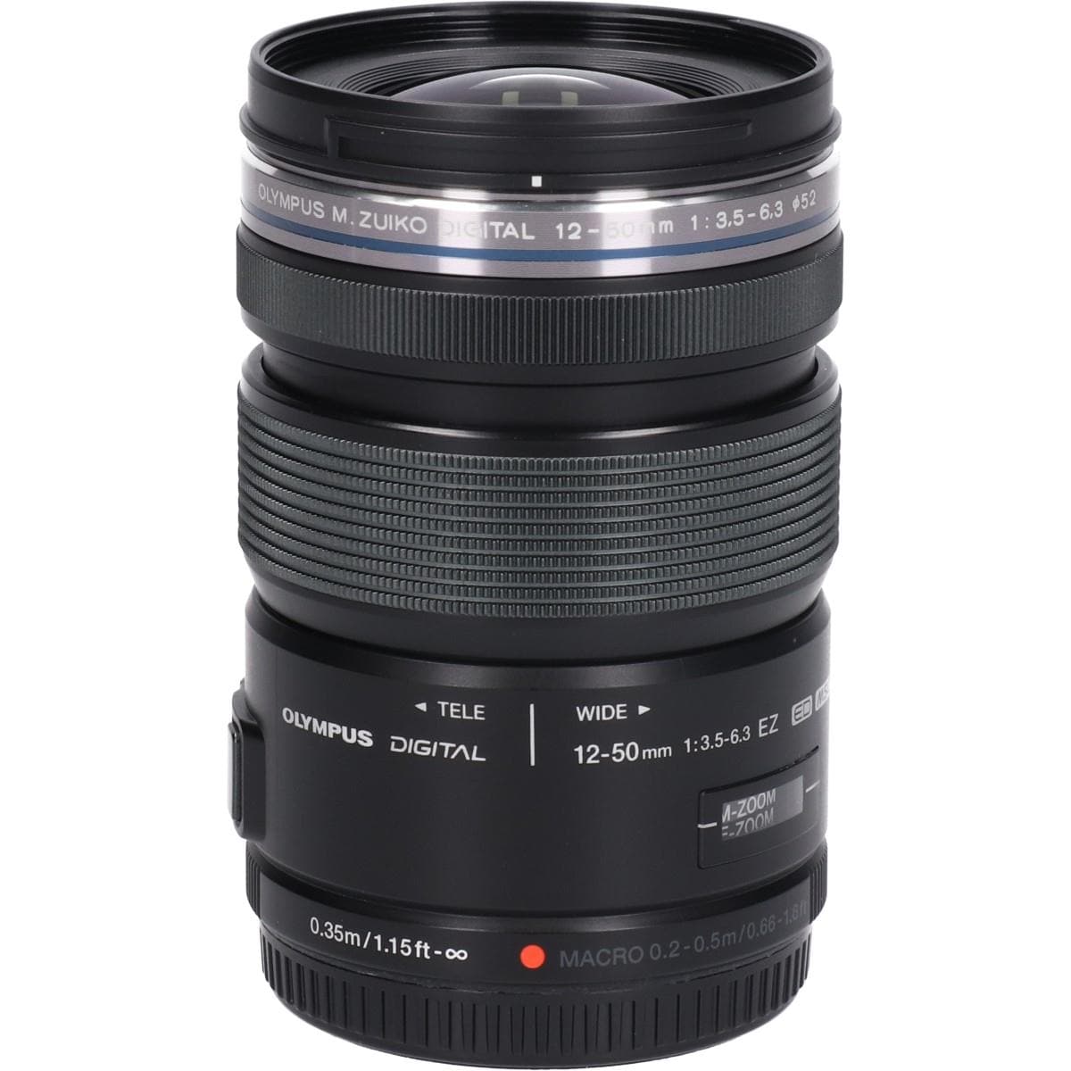 ＭＺＤ　ＥＤ１２－５０ｍｍ　Ｆ３．５－６．３ＥＺ黒