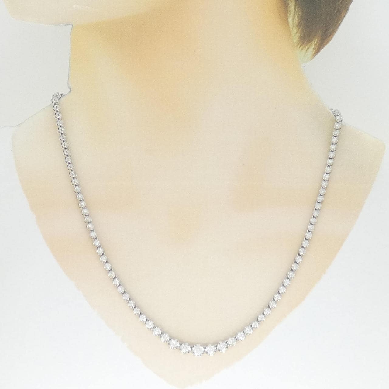 PT ダイヤモンド ネックレス 5.00CT