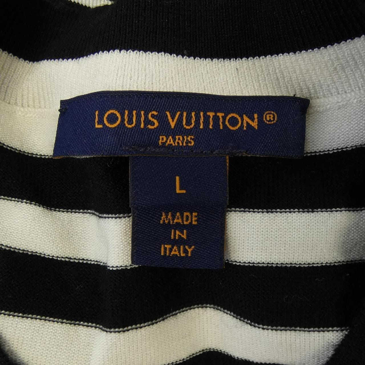 ルイヴィトン LOUIS VUITTON ミックスドストライプニットトップ FPKS01167 ニット