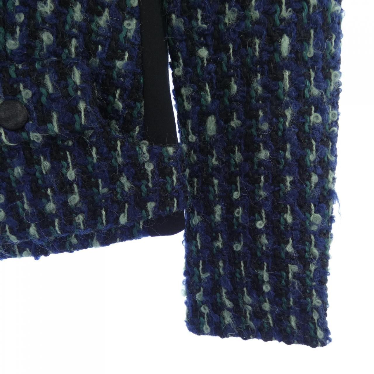 エンポリオアルマーニ EMPORIO ARMANI ノーカラージャケット