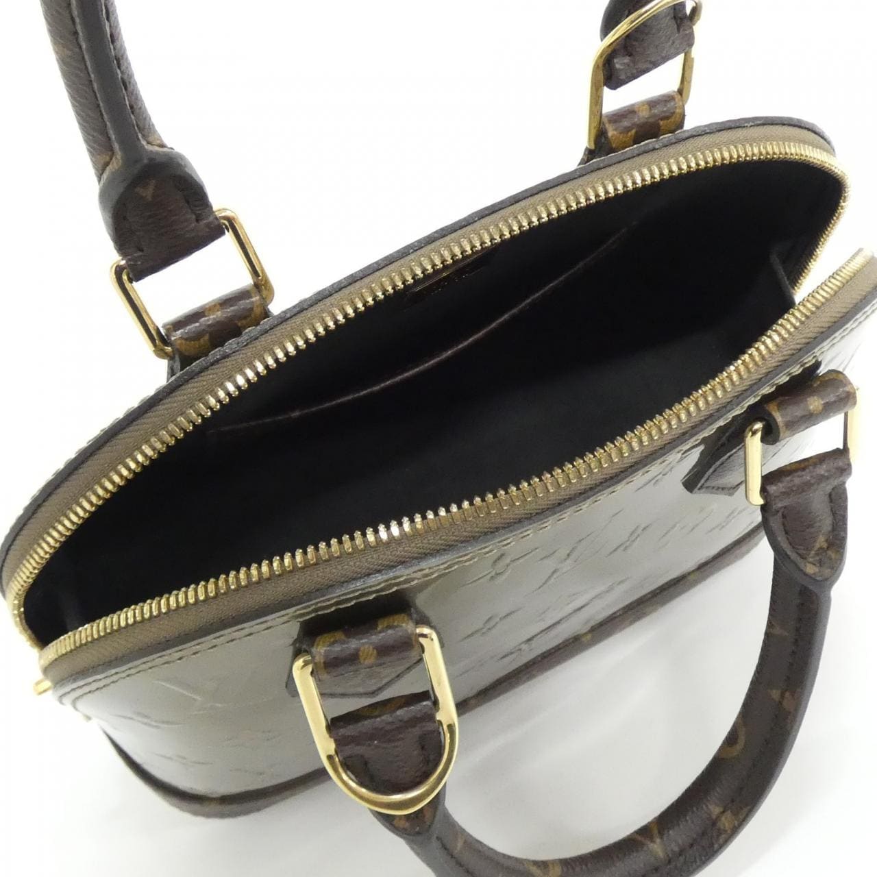 ルイヴィトン ヴェルニ+モノグラム アルマBB M44862 バッグ