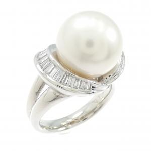 PT900 白蝶パール リング 12mm
