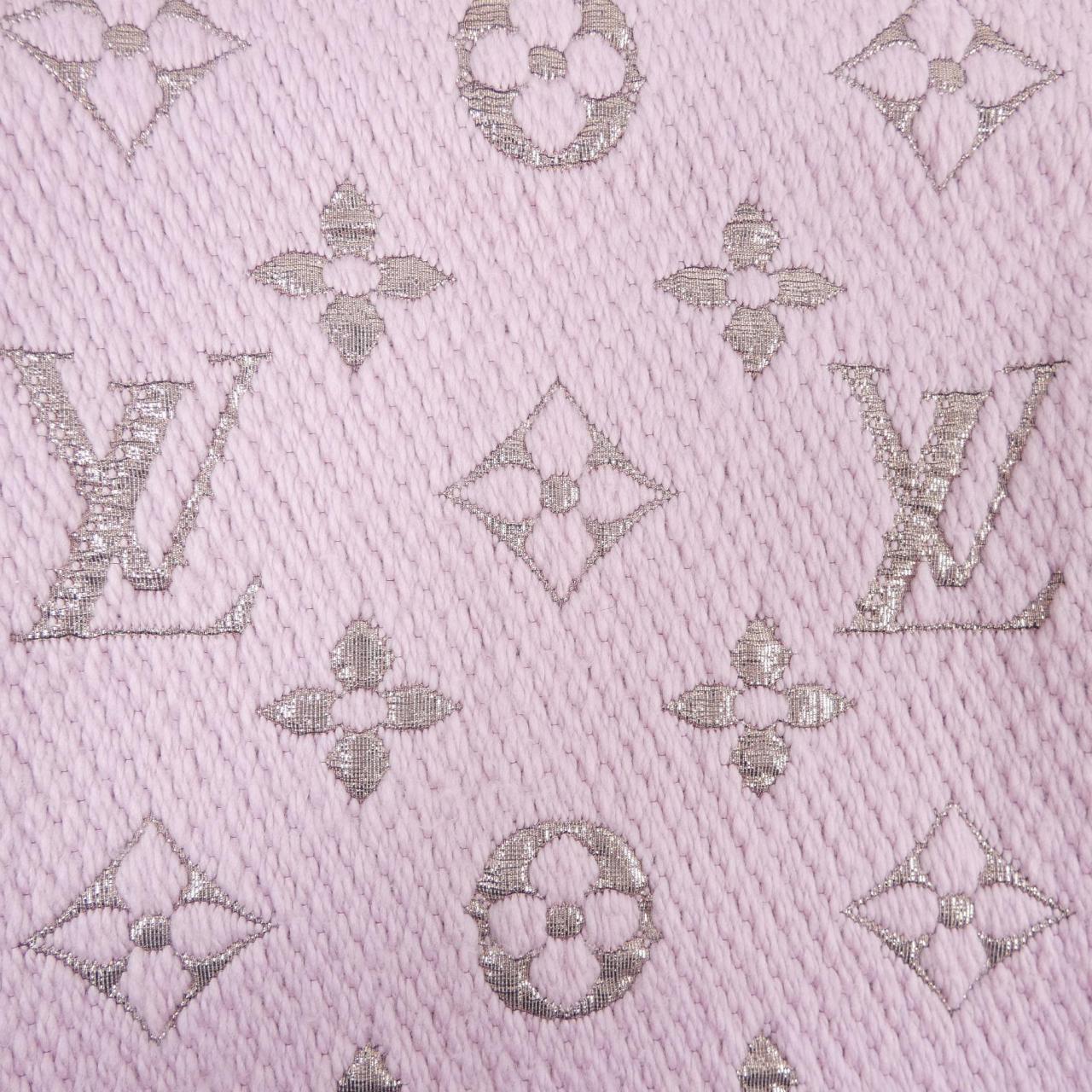 ルイヴィトン LOUIS VUITTON エシャルプ ロゴマニア シャイン M70466 MUFFLER