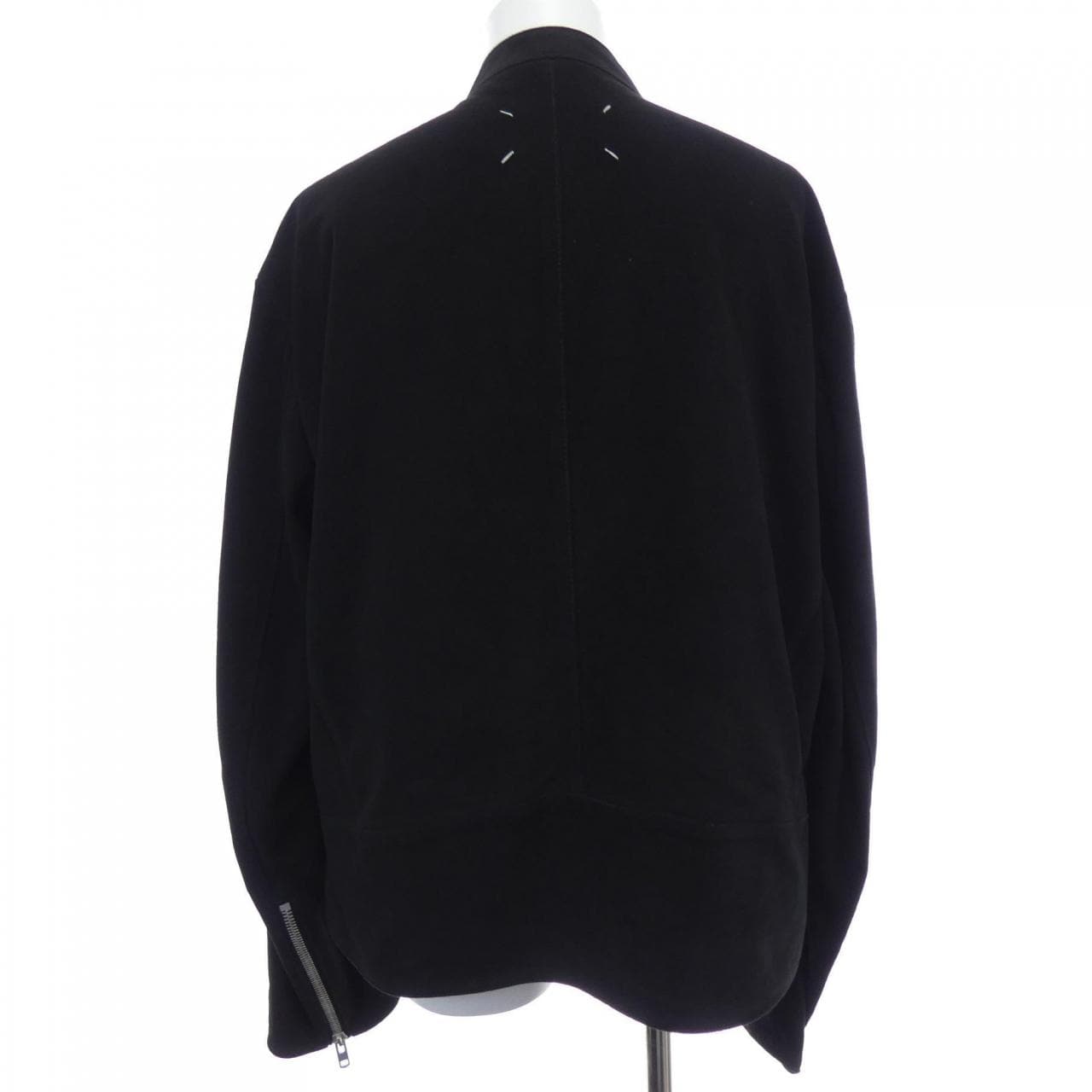 Maison Maison Margiela皮革騎士夾克，尺寸 S50AM0622