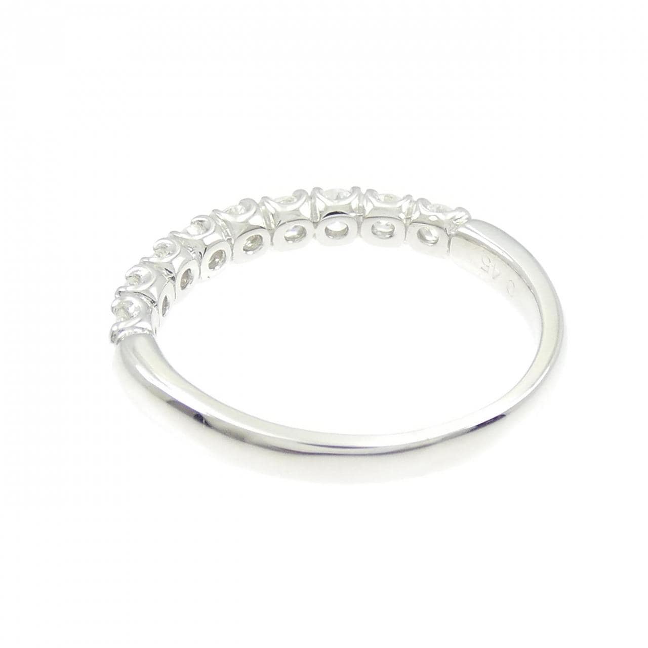 K18WG ダイヤモンド リング 0.45CT