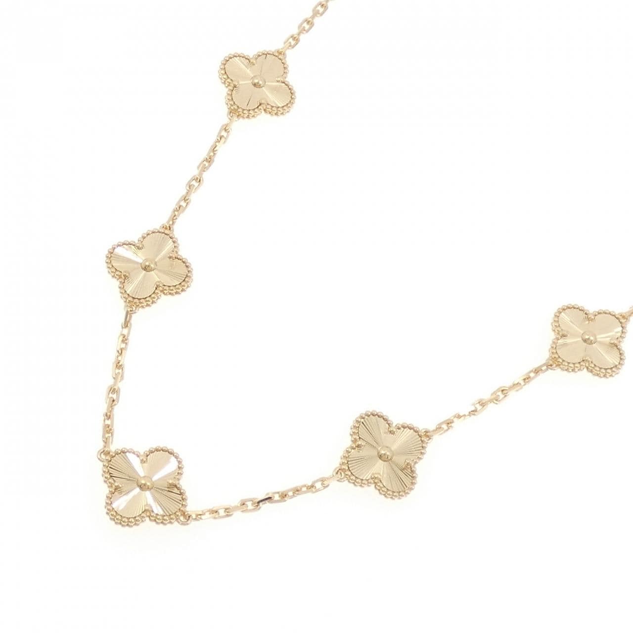 ヴァンクリーフ&アーペル ヴィンテージアルハンブラ 10モチーフ ネックレス