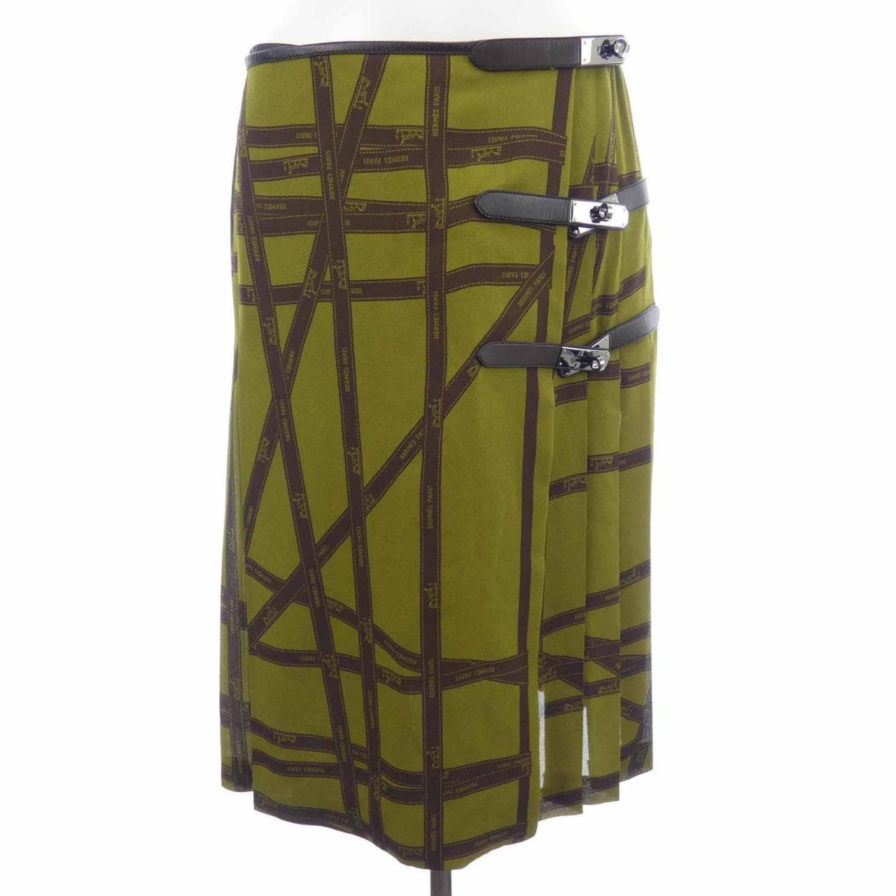 エルメス HERMES ボリュデュック sh052 スカート