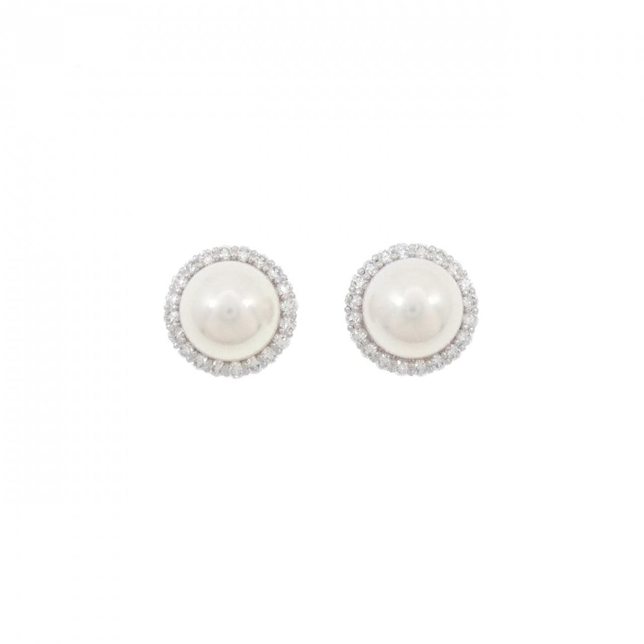 PT950/PT900 アコヤパール ピアス 7.9mm