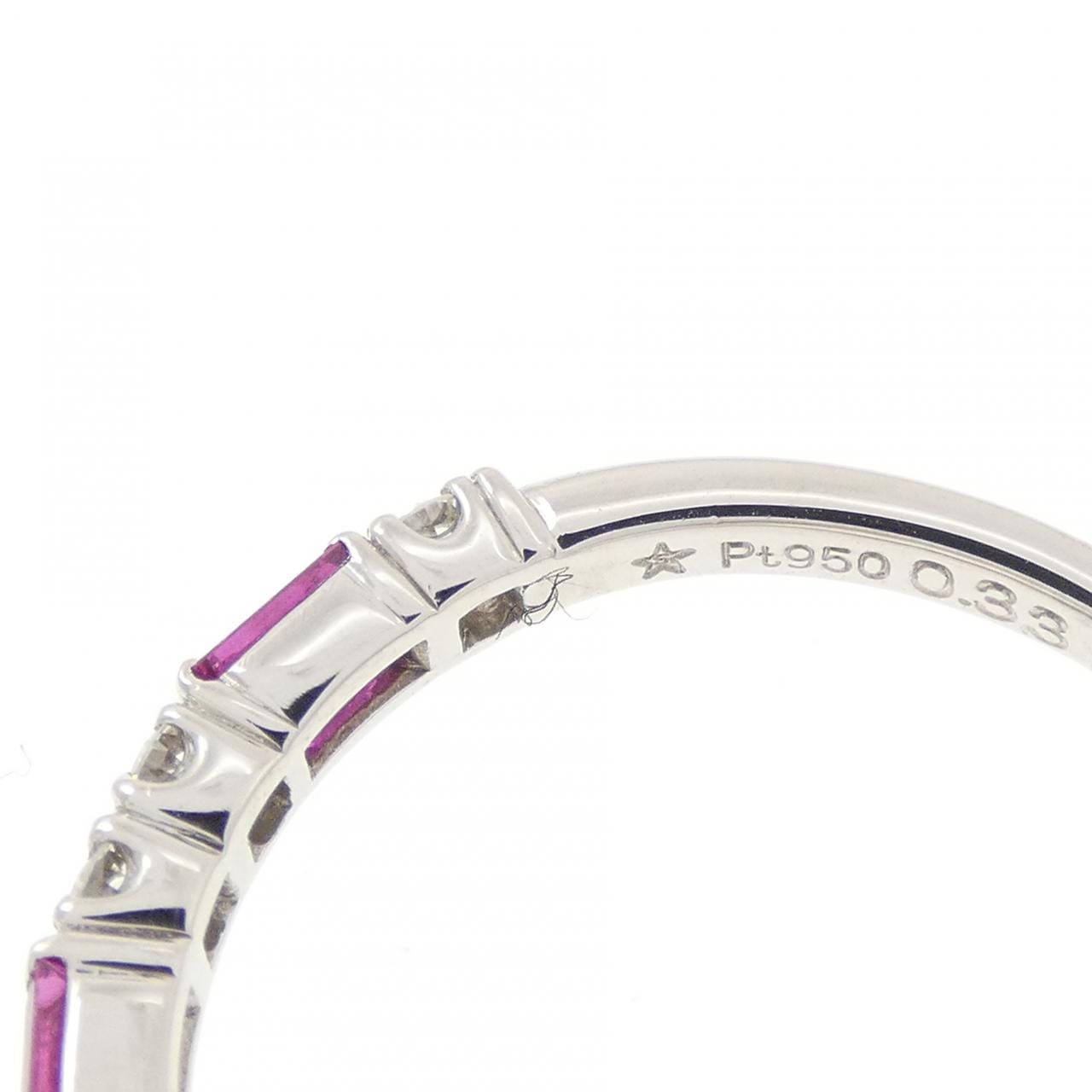ギンザ タナカ ルビー リング 0.33CT