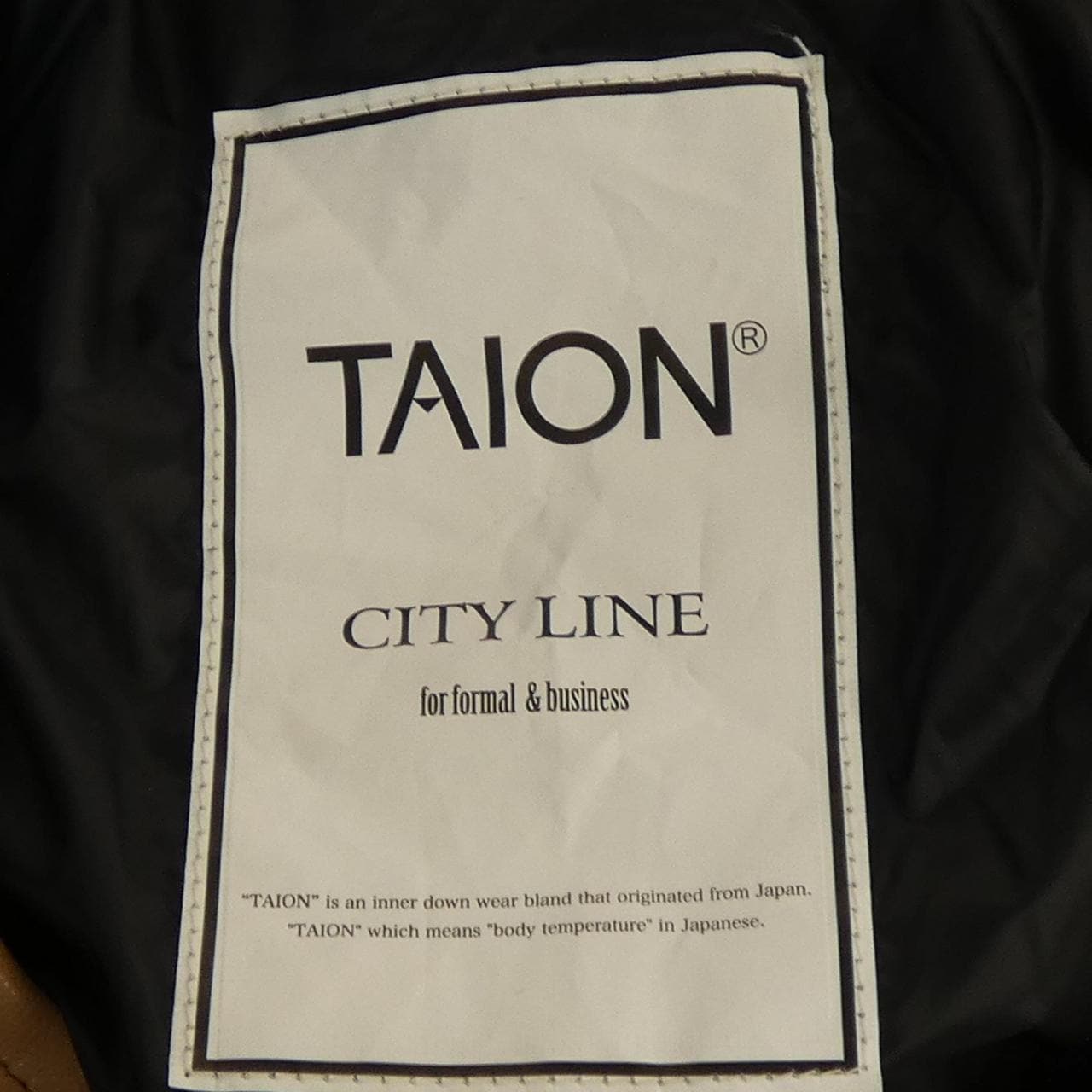 TAION ダウンジャケット