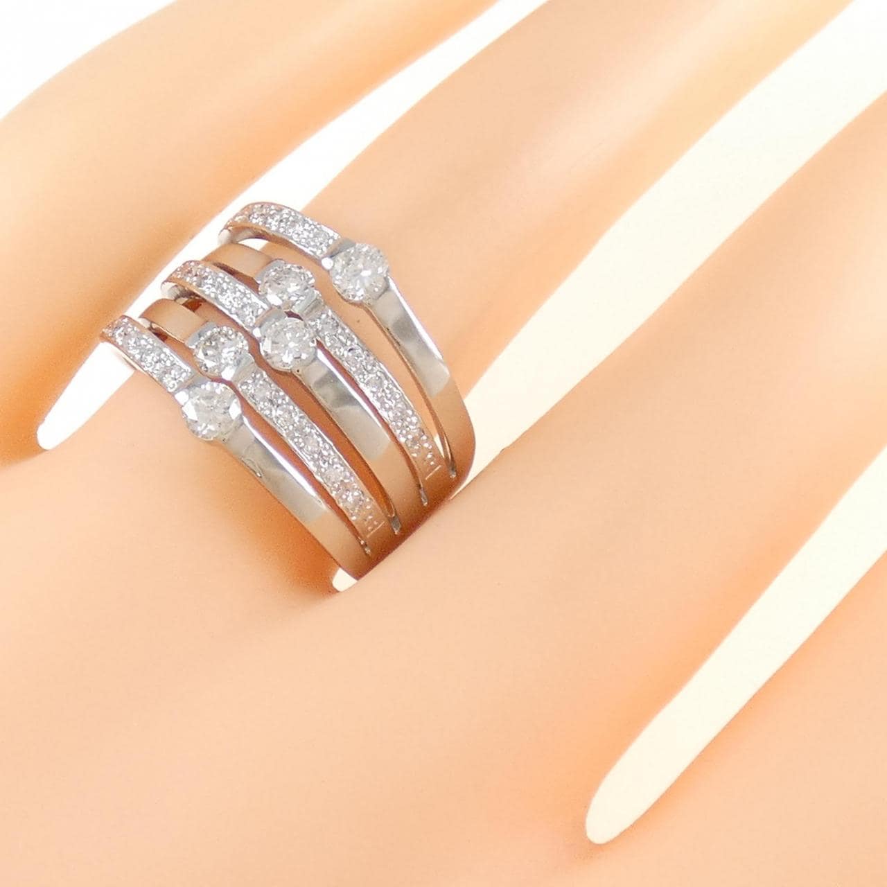PT900 ダイヤモンド リング 0.50CT