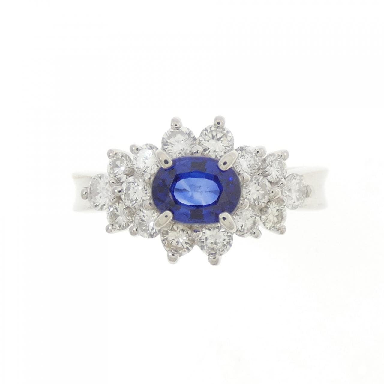 PT サファイヤ リング 0.67CT
