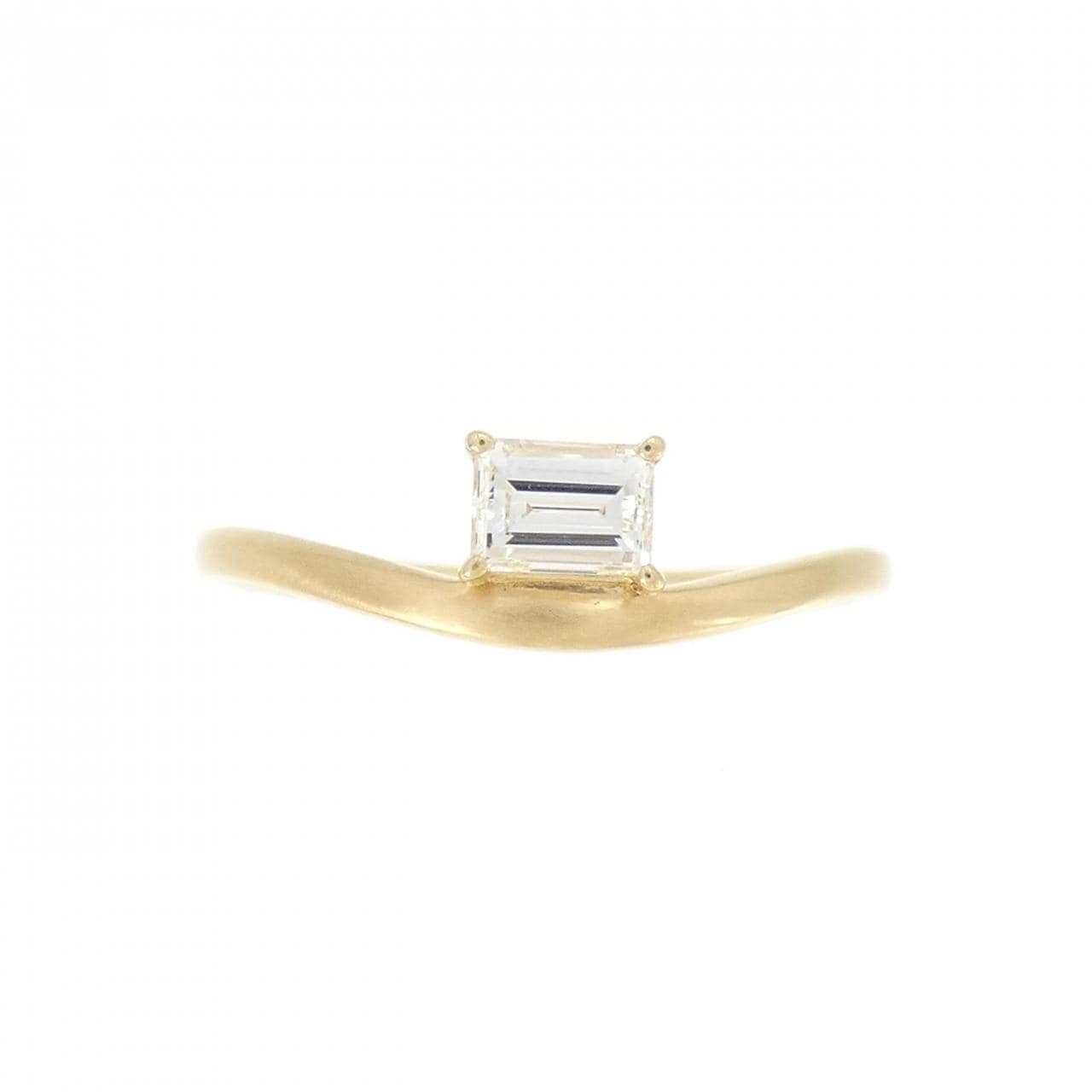 【新品】K18YG ダイヤモンド リング 0.30CT