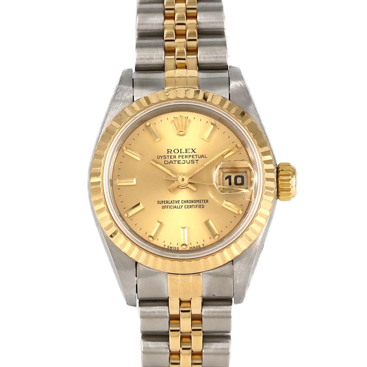 ロレックス デイトジャスト 69173 SSxYG 自動巻 W番