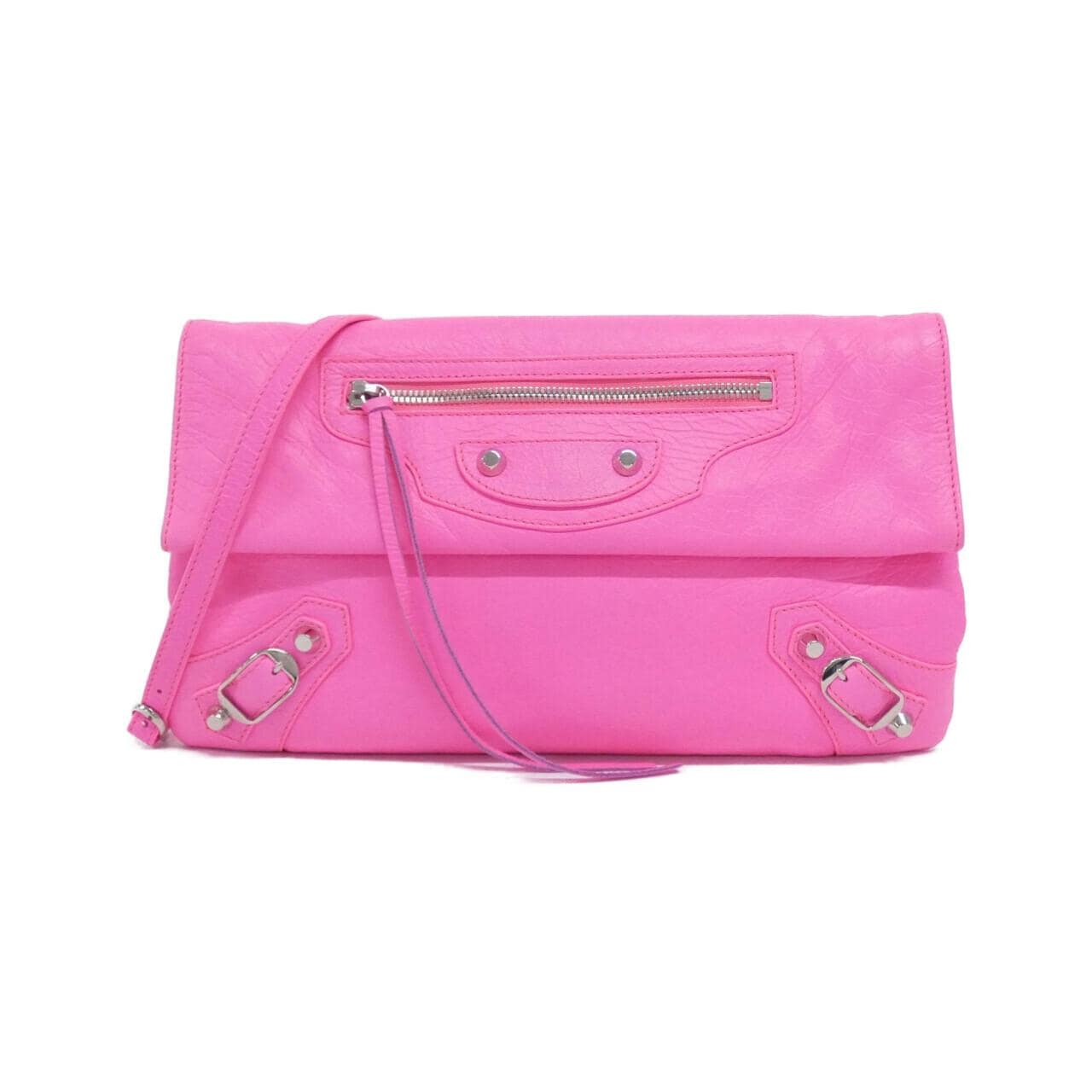 バレンシアガ クラシック シルバー エンベロープ ストラップ 438768 DLO0N ショルダーバッグ