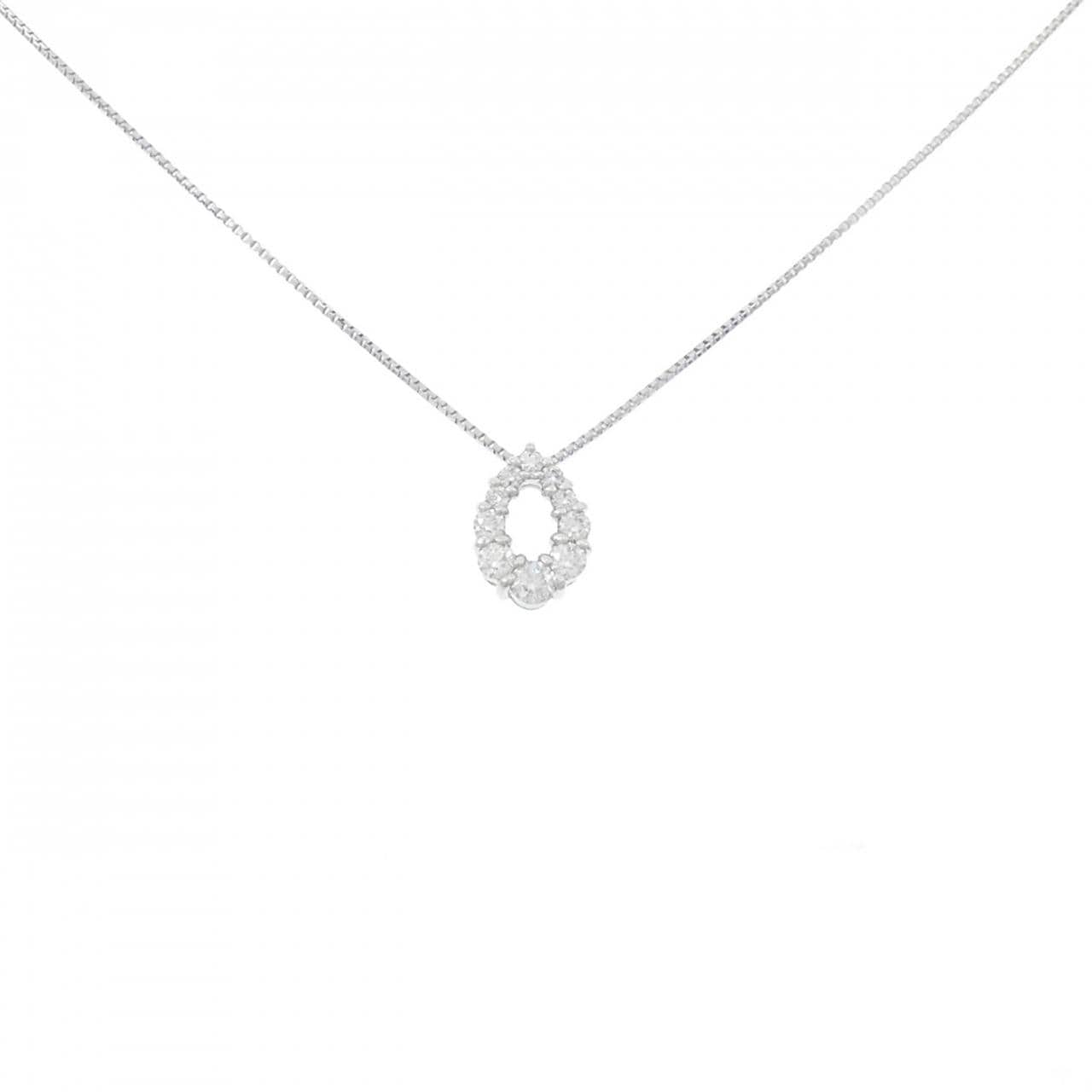 PT900/PT850 ダイヤモンド ネックレス 0.17CT