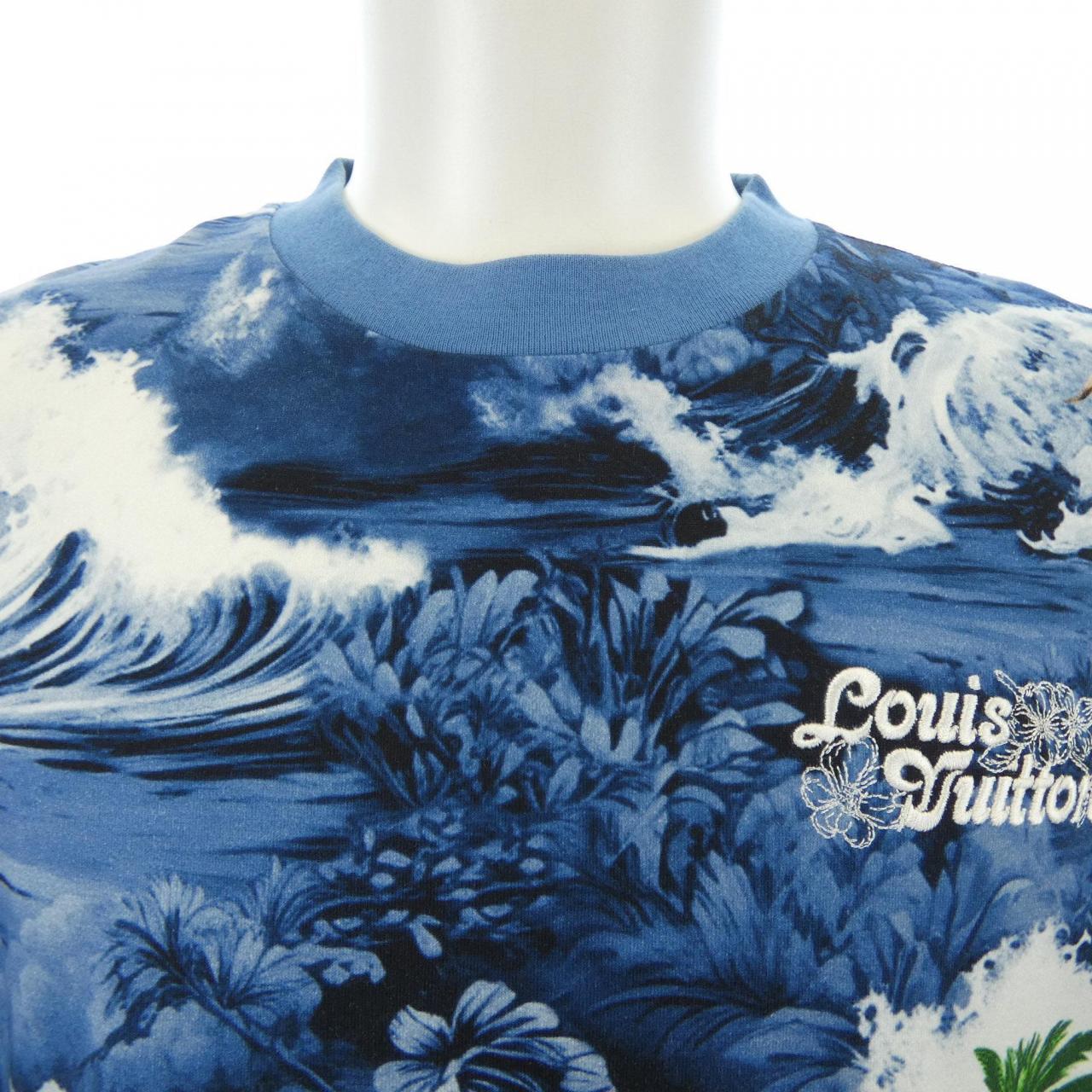 ルイヴィトン LOUIS VUITTON プリントショートスリーブコットンTシャツ HRY20WNPG Tシャツ