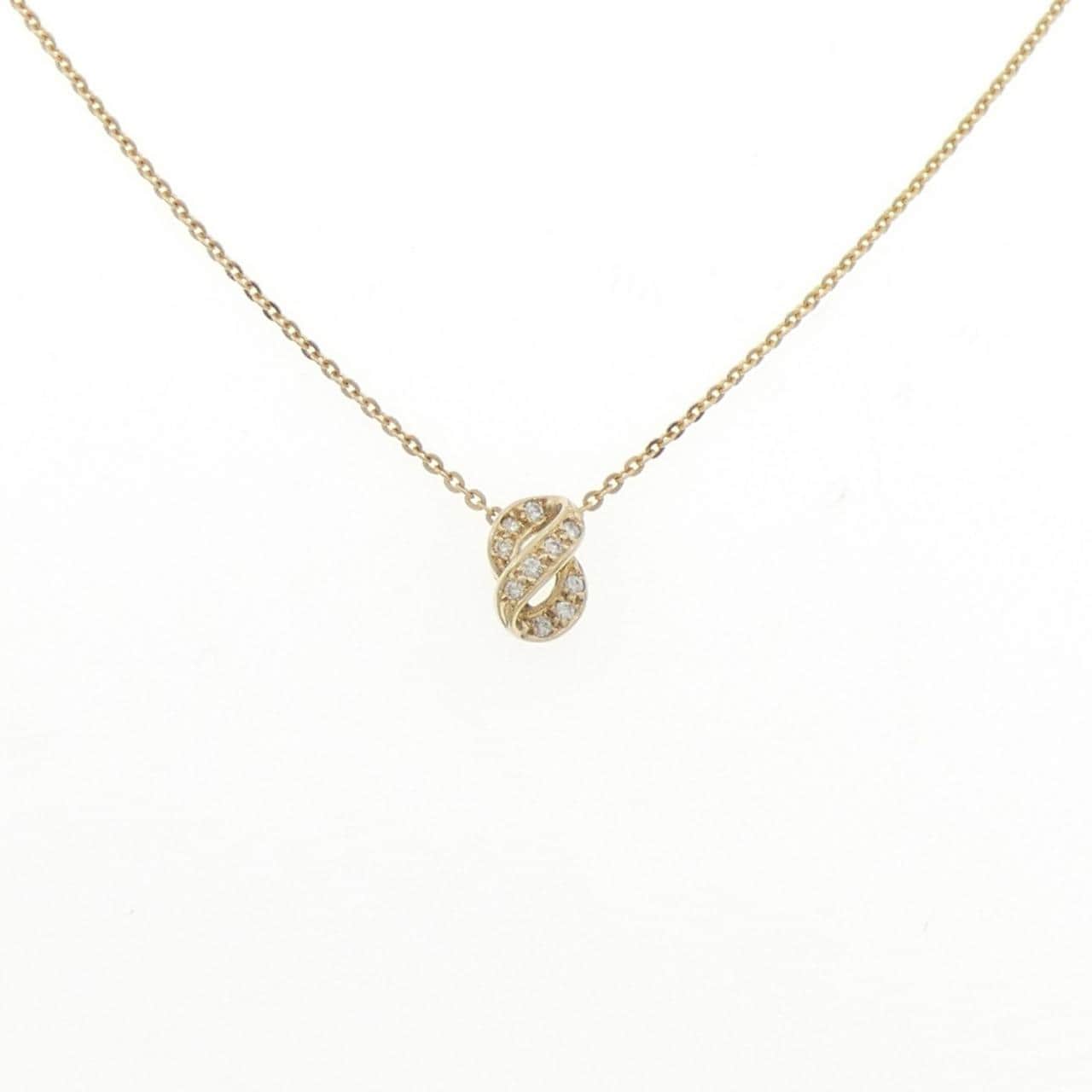 14KTYG/14KYG Diamond Necklace